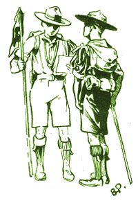 Σκίτσο του Baden Powell
